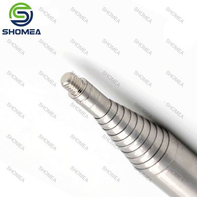 Antenna telescópica de aço inoxidável personalizada com fio na base