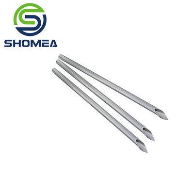 Customized  304/ 316 high polishing Stainless Steel Hollow injection needle with three bevel end