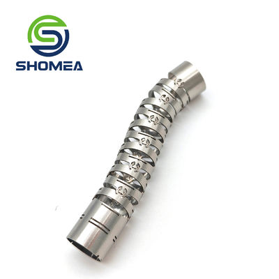 SHOMEA Tubos espirais endoscópicos de aço inoxidável de parede fina personalizados