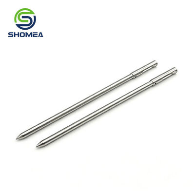 Customized Temperature Probe with Flared Tail and Slotted End