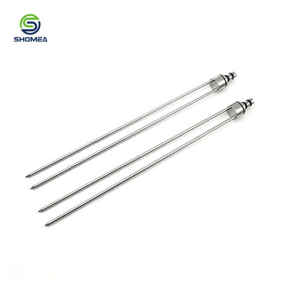 Customized Dual Prong Food Probe with Integrated Barb Fitting