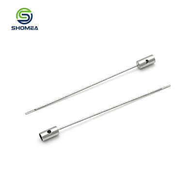 Customized Flat Tip Slotted Needle with Cylindrical Handle