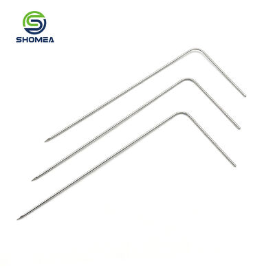 Customized Bent Tip Needle with 90 Degree Bend and Sharp Point