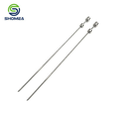 Customized Straight IVD sampling probe with cylindrical connection end