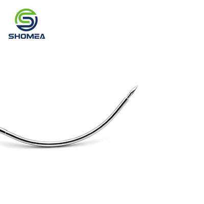 Customized Solid Bent Suture Needle with Curved Body Design