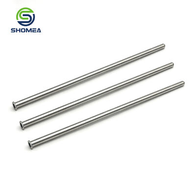 Customized Hex Flange Hollow Guide Tube With Polished Round Head