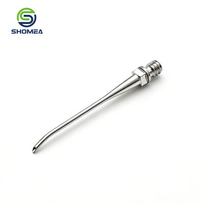 Customized ophthalmi angled phaco needle with tapered body