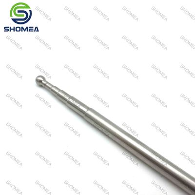 Custom Stainless Steel Telescopic aerial with male thread