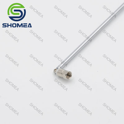 Custom Stainless steel  telescopic pole with rubber handle