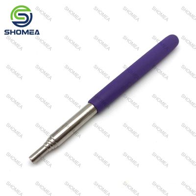 Antenna telescópica de aço inoxidável personalizada com fio feminino curto na parte inferior