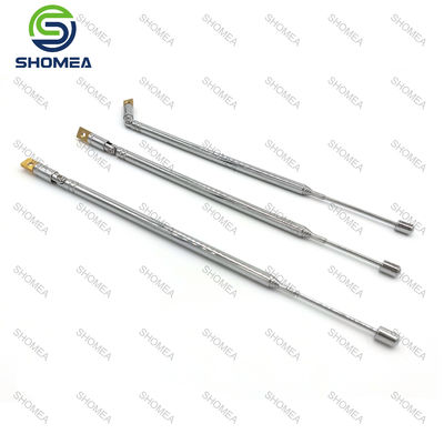 Base de aço inoxidável rotativa antena telescópica personalizada