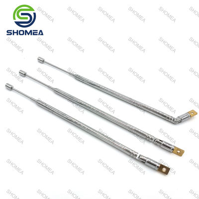 Base de aço inoxidável rotativa antena telescópica personalizada