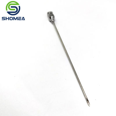 CUSTOMIZED SMALL DIAMETER STAINLESS STEEL 12G NEEDLE WITH METAL BASE