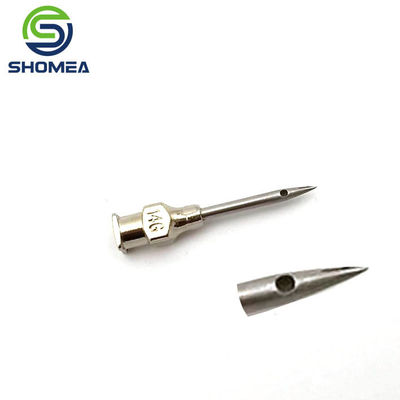 Shomea Customized 14G Stainless Steel pencil point needle with side hole