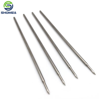Customized Stainless Steel Solid Pencil Point Needle With M4 Male Thread