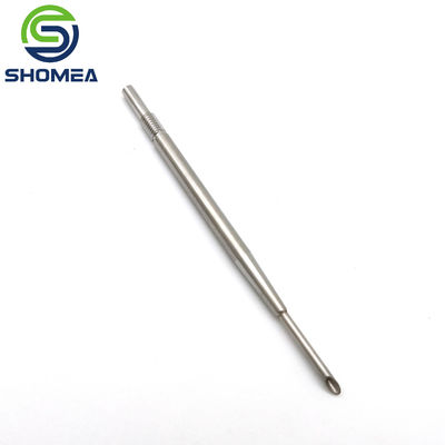 Shomea Customized Stainless Steel Electrolytic polishing sampling needle with metal base