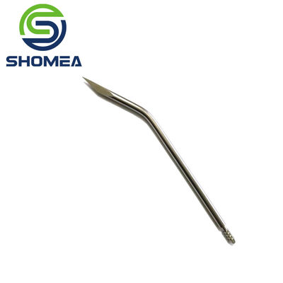 Customized 8G-21G Solid stainless Steel  trocar needle with male thread