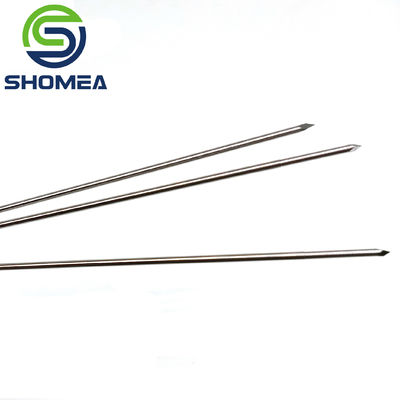 Customized 8G-21G Solid stainless Steel  trocar needle with male thread
