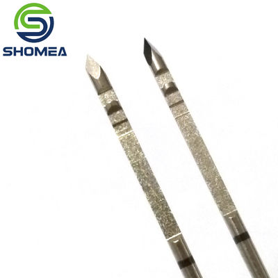 Customized Stainless Steel Solid triangle bevel needle with slotted
