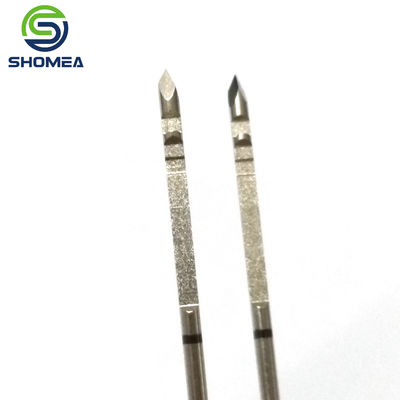 Customized Stainless Steel Solid triangle bevel needle with slotted