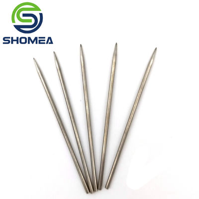 Customized high hardness Solid Stainless steel textile needle with pencil tip sharp