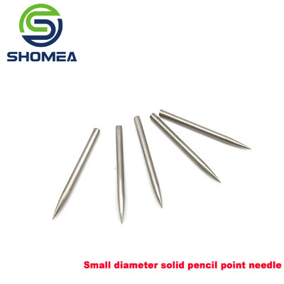 Customized high hardness 0.25-6mm Solid Stainless steel Micro Needle