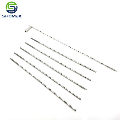 Customized  stainless steel Sharp Needle Wide Channel Needle with grooving