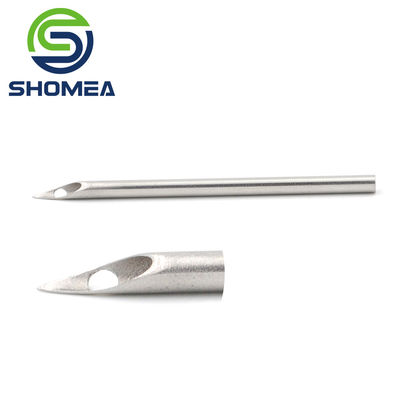 Customized  304/ 316 high polishing Stainless Steel Hollow injection needle with three bevel end
