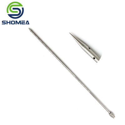 Customized Stainless Steel Pencil Point Side Hole Needle Component with Luer Lock (Made to Customer Drawing)