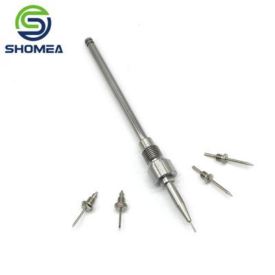 Customized high precission 0.6-1.2mm Hair Implant Needle with male thread