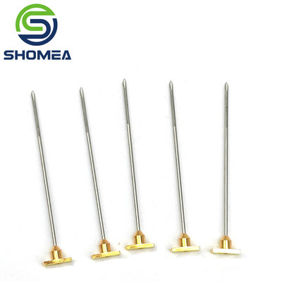 Shomea Customized 304/316  Stailess Steel Slot Needle with metal base