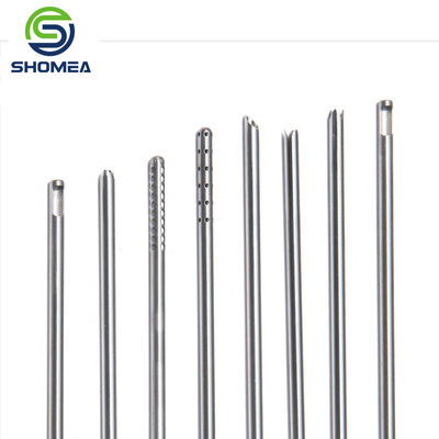 SHOMEA Customizado de parede fina sem costura de aço inoxidável endoscópio bucha