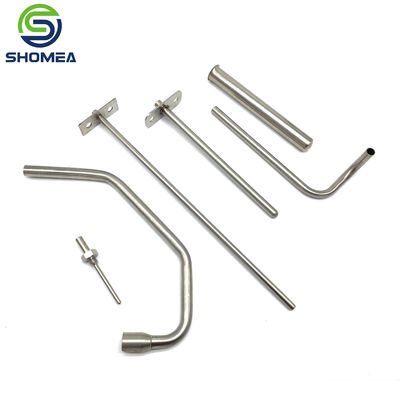 SHOMEA Tubos curvos de aço inoxidável de pequeno diâmetro personalizados 304/316