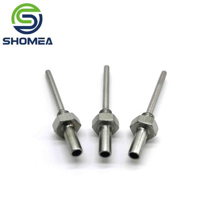 SHOMEA Custom thin wall small diameter one round closed end  stainless steel tube