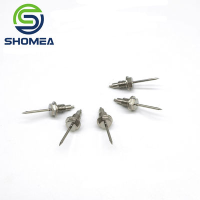 Shomea Customized 304/316  stainless steel Gas charge needle with luer lock