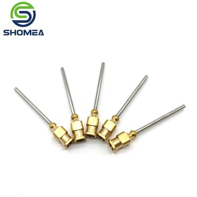 Shomea Customized 304/316  stainless steel trocar needle with metal base