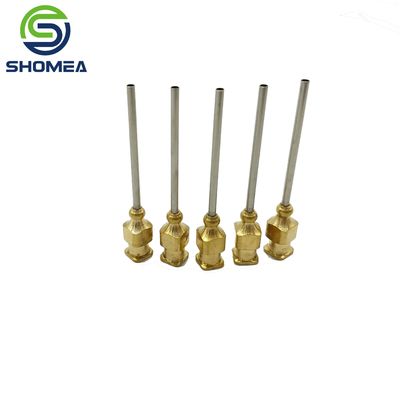 Shomea Customized 304/316  stainless steel trocar needle with metal base