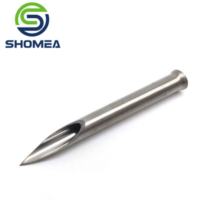 Shomea Customized small daimeter 304/316 stainless steel flare end needle
