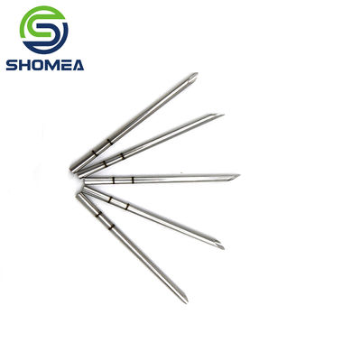 SHOMEA Custom 11G Laser Marking Stainless Steel Trocar Needle With Lancet Tip