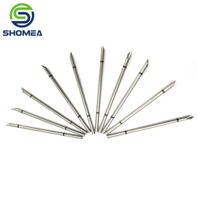 SHOMEA Custom 21G Stainless Steel Bent Single Bevel End Needle
