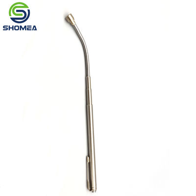 SHOMEA Customizado de aço inoxidável Flexibilidade poste telescópico com cabeça de projétil