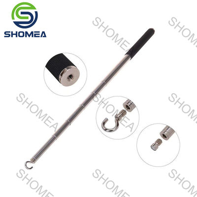 Shomea Pólo Telescópico Personalizado de Aço Inoxidável Com Gancho