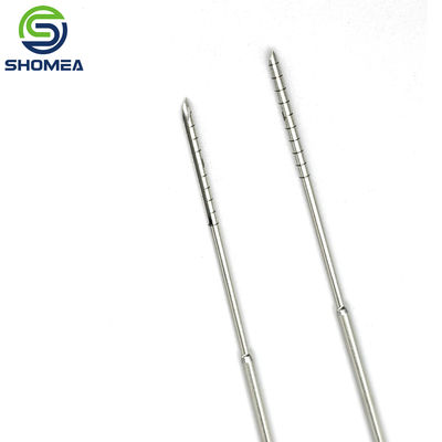 SHOMEA Custom Electrolítica de polimento Agulha de fecho de aço inoxidável com marcação a laser