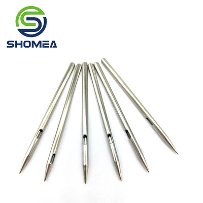 SHOMEA Custom Thin Wall Cut Slot Needle de aço inoxidável