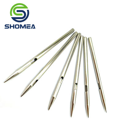 SHOMEA Custom pequeno diâmetro 304/316 aço inoxidável agulha slot com ponta cônica