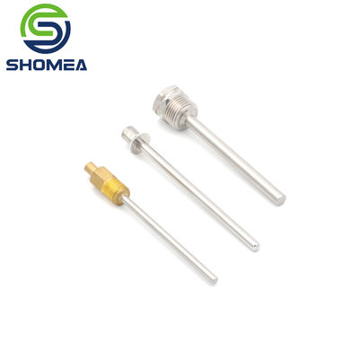 SHOMEA Custom 304/316 one round closed end Stainless steel temperature probe