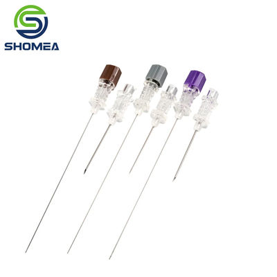SHOMEA personalizado 11G-32G de aço inoxidável Agulha espinhal com extremidade tripla convexa