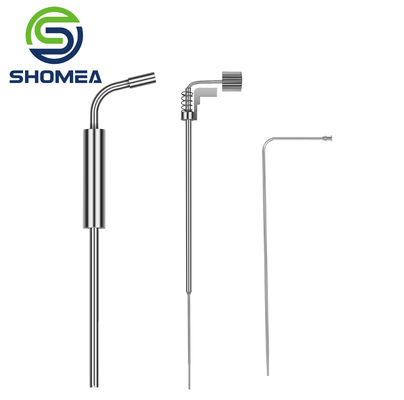 SHOMEA Espelho de acabamento personalizado de aço inoxidável IVD de qualidade médica Agulha de amostragem de gradiente