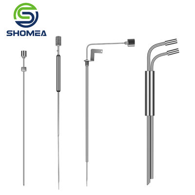 SHOMEA Espelho de acabamento personalizado de aço inoxidável IVD de qualidade médica Agulha de amostragem de gradiente
