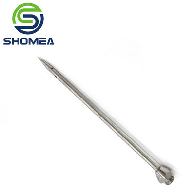 SHOMEA Custom Electrolytic polishing Stainless Steel Air Pump Needle with metal base